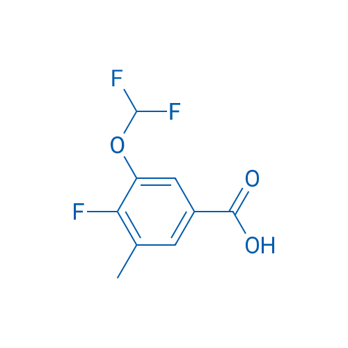 3-(Difluoromethoxy)-4-fluoro-5-methylbenzoic acid 5g