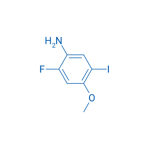 2-Fluoro-5-iodo-4-methoxyaniline 250mg