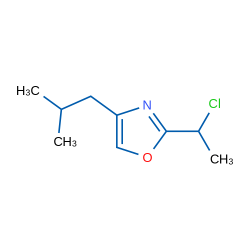 2-(1-Chloroethyl)-4-(2-methylpropyl)-1,3-oxazole 1g