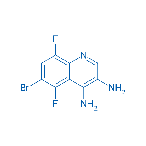 6-Bromo-5,8-difluoroquinoline-3,4-diamine 1g