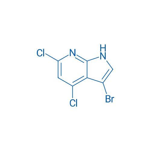 3-Bromo-4,6-dichloro-1H-pyrrolo[2,3-b]pyridine 1g