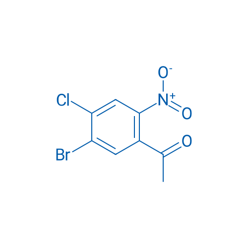 1-(5-Bromo-4-chloro-2-nitrophenyl)ethanone 250mg