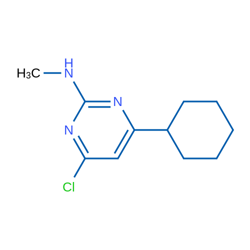 4-Chloro-6-cyclohexyl-N-methylpyrimidin-2-amine 1g