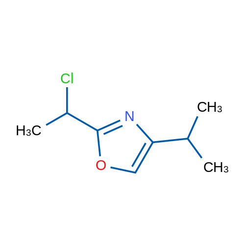 2-(1-Chloroethyl)-4-(propan-2-yl)-1,3-oxazole 1g
