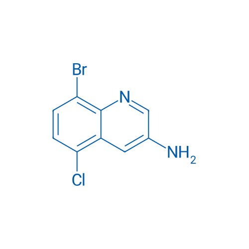 8-Bromo-5-chloroquinolin-3-amine 1g
