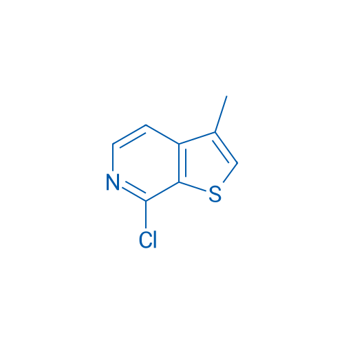 7-Chloro-3-methylthieno[2,3-c]pyridine 250mg