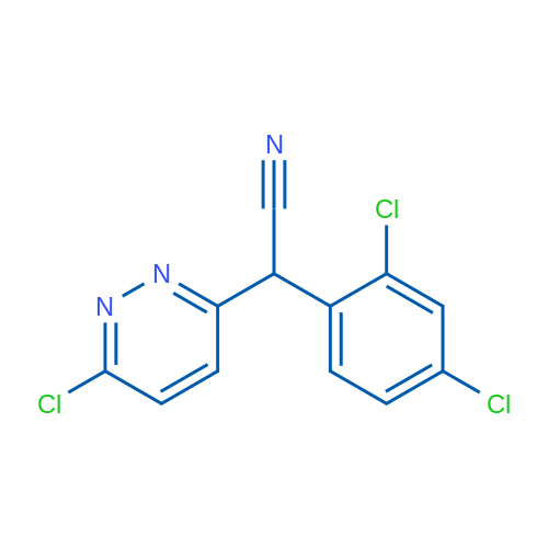 2-(6-Chloropyridazin-3-yl)-2-(2,4-dichlorophenyl)acetonitrile 5g