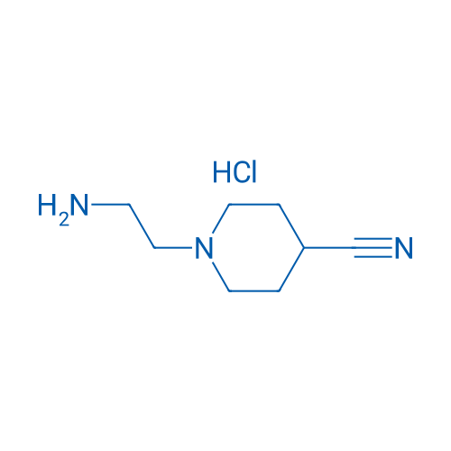 1-(2-Aminoethyl)piperidine-4-carbonitrile hydrochloride 1g