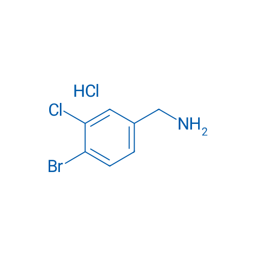 (4-Bromo-3-chlorophenyl)methanamine hydrochloride 100mg