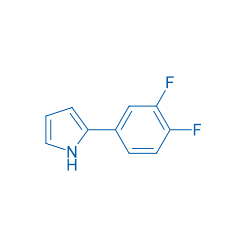 2-(3,4-Difluorophenyl)-1H-pyrrole 250mg
