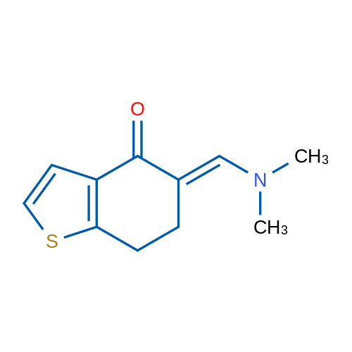 (E)-5-((dimethylamino)methylenE)-6,7-dihydrobenzo[b]thiophen-4(5H)-one 1g