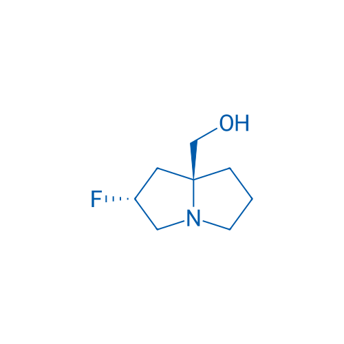 ((2R,7aS)-2-Fluorohexahydro-1H-pyrrolizin-7a-yl)methanol 250mg