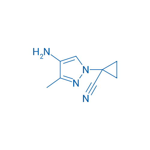 1-(4-Amino-3-methyl-1H-pyrazol-1-yl)cyclopropane-1-carbonitrile 100mg
