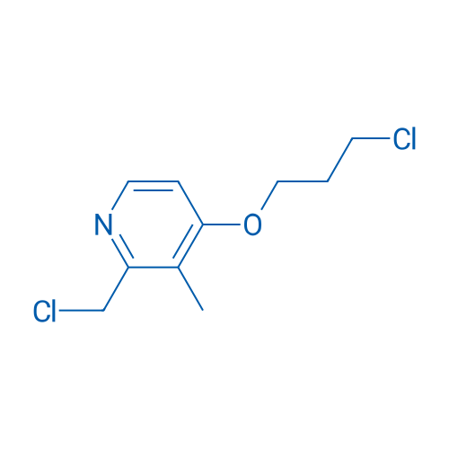 2-(Chloromethyl)-4-(3-chloropropoxy)-3-methylpyridine 250mg