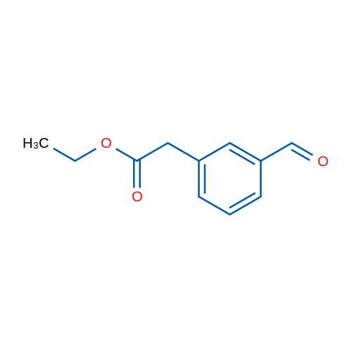 Ethyl 2-(3-formylphenyl)acetate 1g