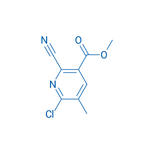 Methyl 6-chloro-2-cyano-5-methylnicotinate 250mg