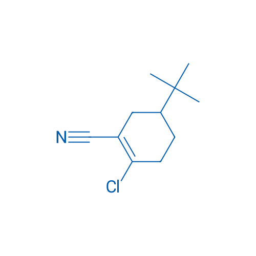 5-(TERT-BUTYL)-2-CHLOROCYCLOHEX-1-ENE-1-CARBONITRILE 250mg
