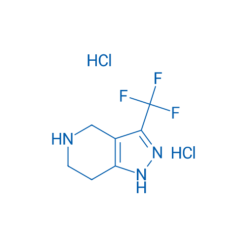 3-(Trifluoromethyl)-4,5,6,7-tetrahydro-1H-pyrazolo[4,3-c]pyridine dihydrochloride 250mg