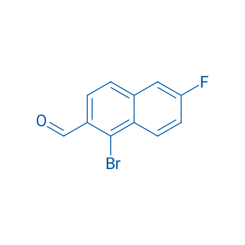 1-BROMO-6-FLUORO-2-NAPHTHALDEHYDE 250mg