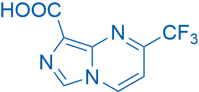 2-(Trifluoromethyl)imidazo[1,5-a]pyrimidine-8-carboxylic acid 1g