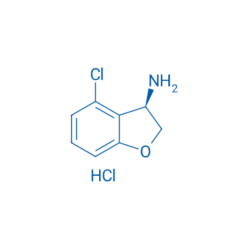 (R)-4-Chloro-2,3-dihydrobenzofuran-3-amine hydrochloride 100mg