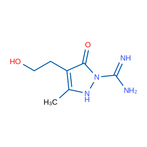 4-(2-Hydroxyethyl)-3-methyl-5-oxo-2,5-dihydro-1H-pyrazole-1-carboximidamide 1g