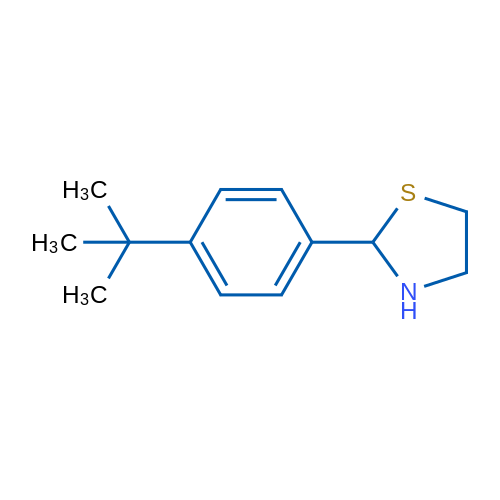 2-(4-(tert-Butyl)phenyl)thiazolidine 5g