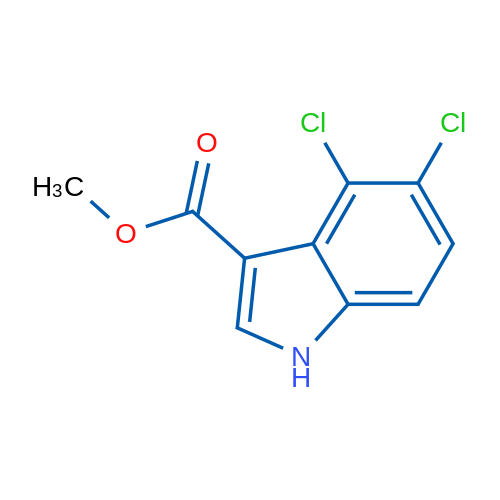 Methyl 4,5-dichloro-1H-indole-3-carboxylate 250mg