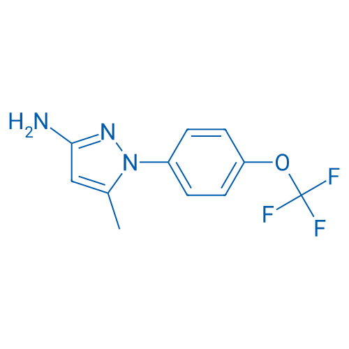 5-Methyl-1-(4-(trifluoromethoxy)phenyl)-1H-pyrazol-3-amine 5g