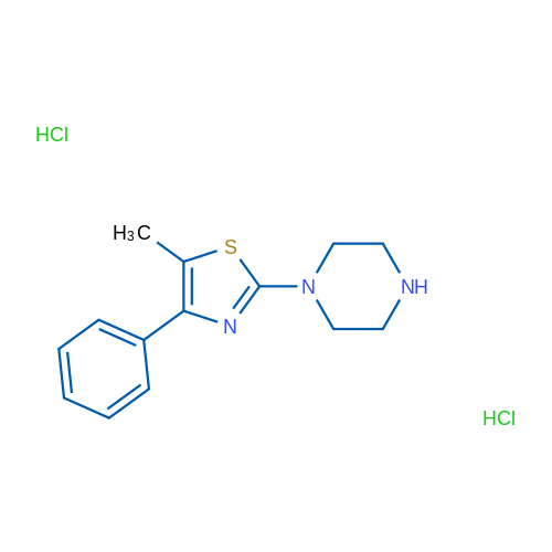 1-(5-MEthyl-4-phenyl-1,3-thiazol-2-yl)piperazine dihydrochloride 1g