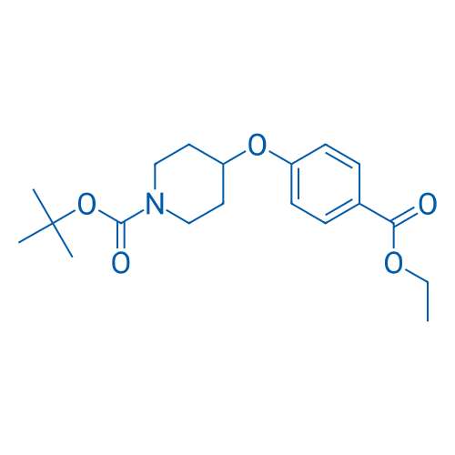 tert-Butyl 4-(4-(ethoxycarbonyl)phenoxy)piperidine-1-carboxylate 25g
