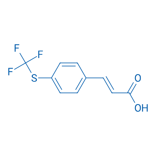 3-(4-((Trifluoromethyl)thio)phenyl)acrylic acid 1g
