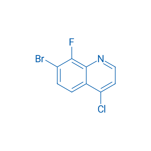 7-Bromo-4-chloro-8-fluoroquinoline 250mg