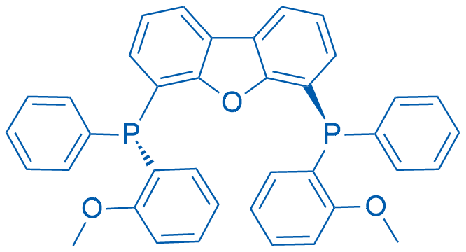 4,6-Bis((S)-(2-methoxyphenyl)(phenyl)phosphaneyl)dibenzo[b,d]furan 100mg