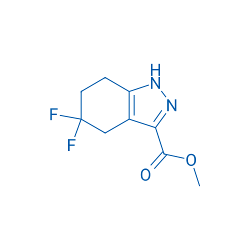 Methyl 5,5-difluoro-4,5,6,7-tetrahydro-1H-indazole-3-carboxylate 1g
