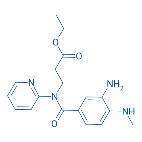 Ethyl 3-(3-amino-4-(methylamino)-N-(pyridin-2-yl)benzamido)propanoate 5g