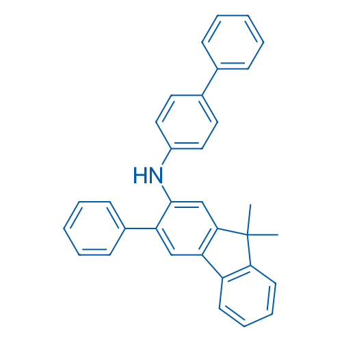 N-([1,1'-Biphenyl]-4-yl)-9,9-dimethyl-3-phenyl-9H-fluoren-2-amine 1g