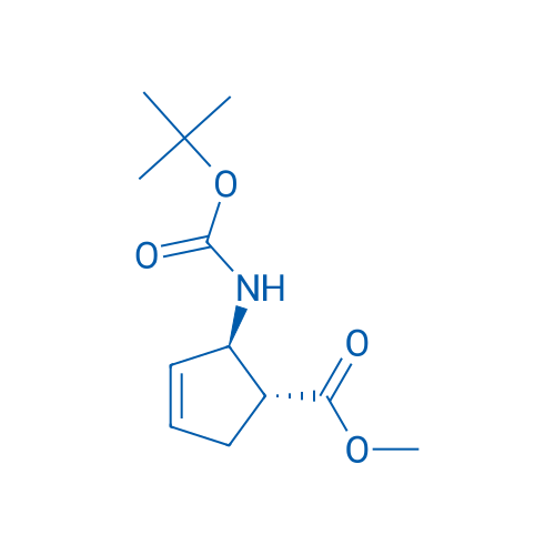Trans-2-tert-butoxycarbonylamino-cyclopent-3-enecarboxylic acid methyl ester 1g
