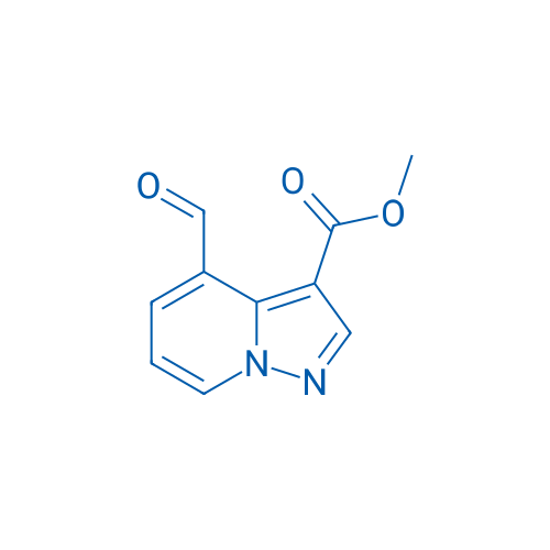 Methyl 4-formylpyrazolo[1,5-a]pyridine-3-carboxylate 250mg