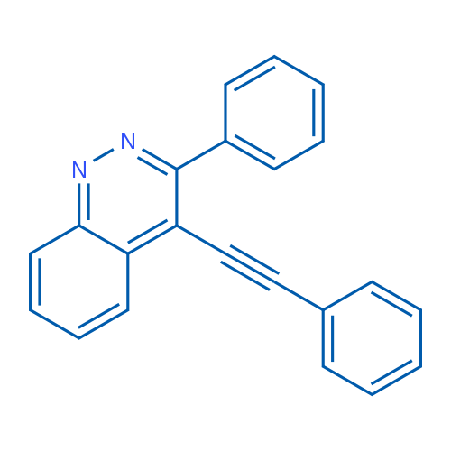 3-Phenyl-4-(phenylethynyl)cinnoline 1g