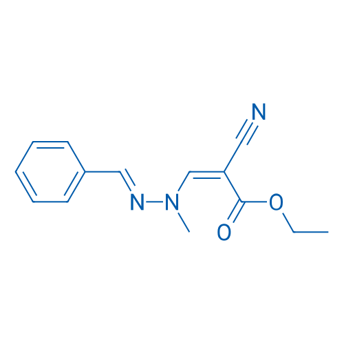 Ethyl 3-(2-(benzylidene)-1-methylhydrazinyl)-2-cyanoacrylate 100mg