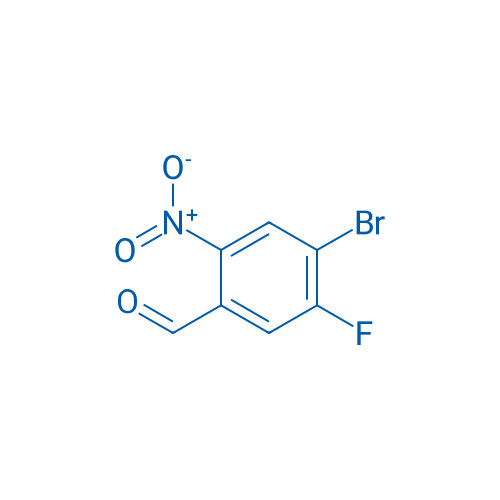 4-Bromo-5-fluoro-2-nitrobenzaldehyde 1g