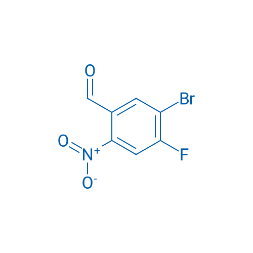 5-Bromo-4-fluoro-2-nitrobenzaldehyde 1g