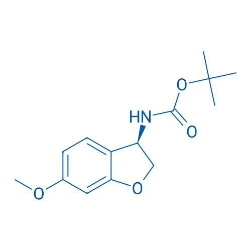 (R)-tert-Butyl (6-methoxy-2,3-dihydrobenzofuran-3-yl)carbamate 250mg