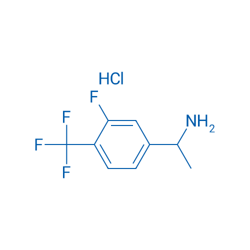 1-(3-Fluoro-4-(trifluoromethyl)phenyl)ethan-1-amine hydrochloride 1g