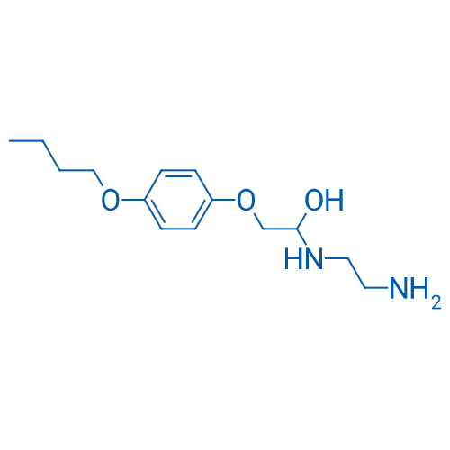 1-((2-AMINOETHYL)AMINO)-2-(4-BUTOXYPHENOXY)ETHAN-1-OL 250mg
