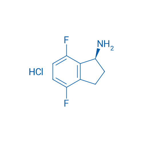 (S)-4,7-Difluoro-2,3-dihydro-1H-inden-1-amine hydrochloride 100mg