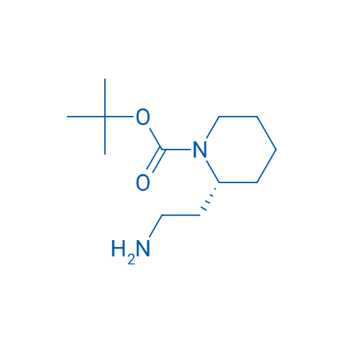 tert-Butyl (2R)-2-(2-aminoethyl)piperidine-1-carboxylate 100mg