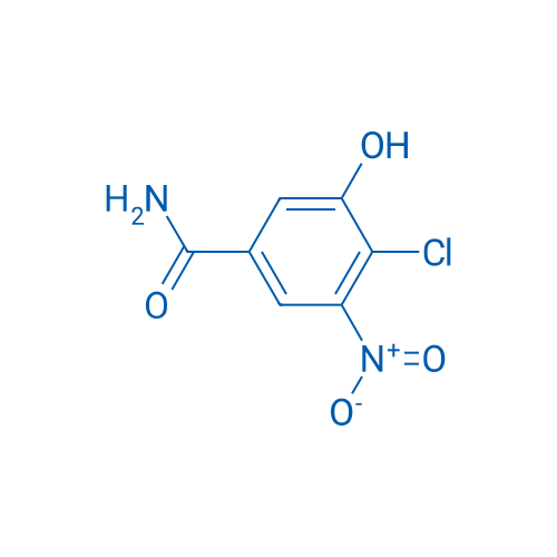 4-Chloro-3-hydroxy-5-nitrobenzamide 250mg