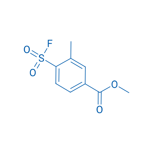 Methyl 4-(fluorosulfonyl)-3-methylbenzoate 250mg